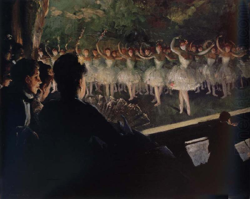 Shinn Everett The White Ballet oil painting picture
